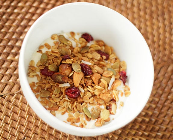 Homemade Granola with Mixed Nuts and Coconut