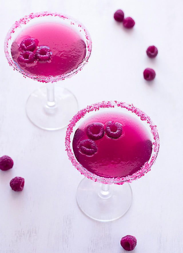 Raspberry Cosmopolitan Cocktail