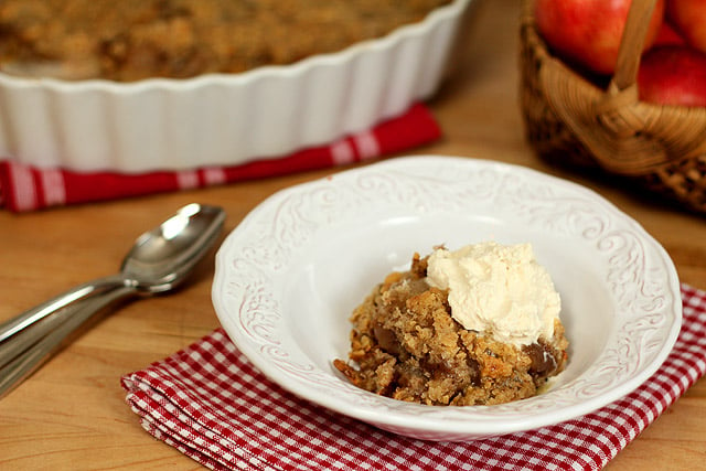 Pikes Peak Spiked Apple Crisp