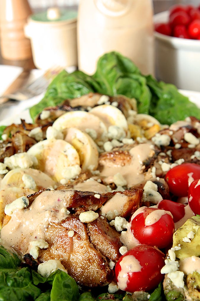 Barbacue Chicken Cobb Salad