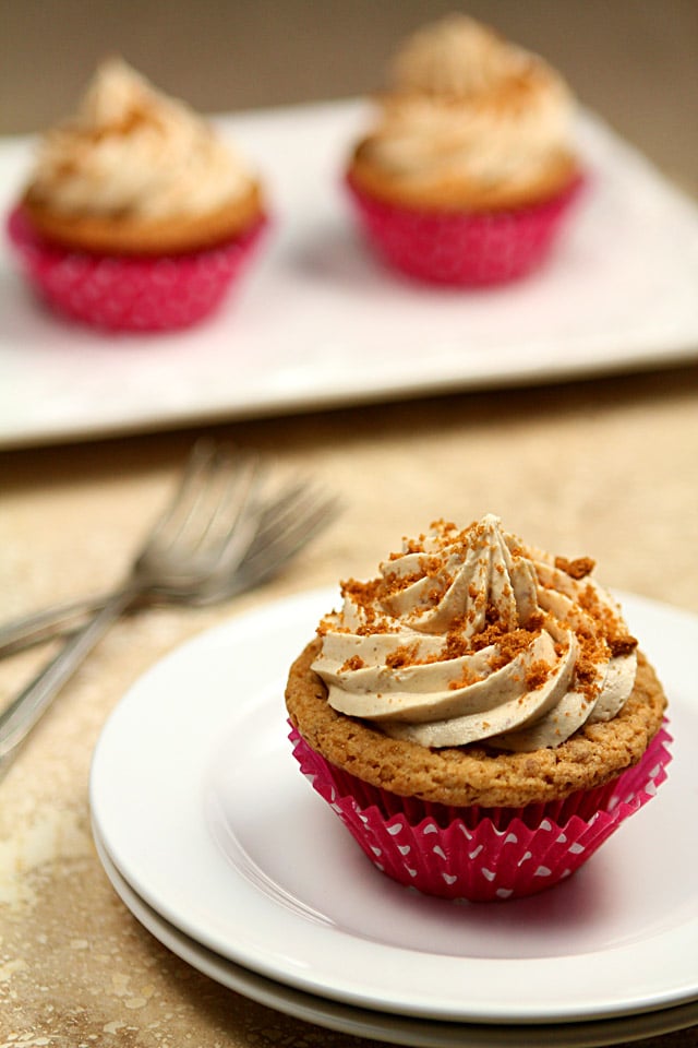 Biscoff Cupcakes and Frosting