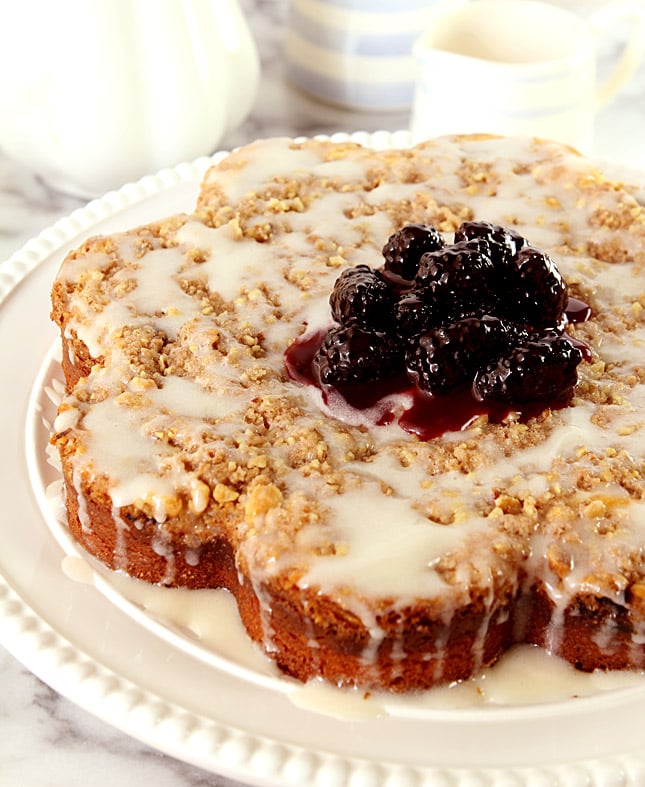 Blackberry Cream Cheese Coffeecake | 