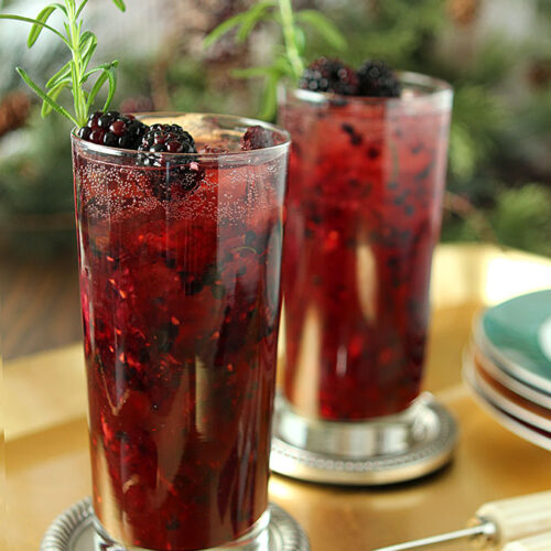 Blackberry Gin Sling