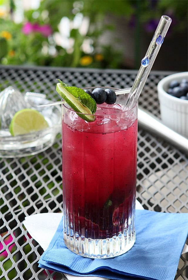 Blueberry Mojito