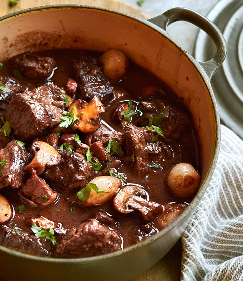 Beef Bourguignon with Julia Child