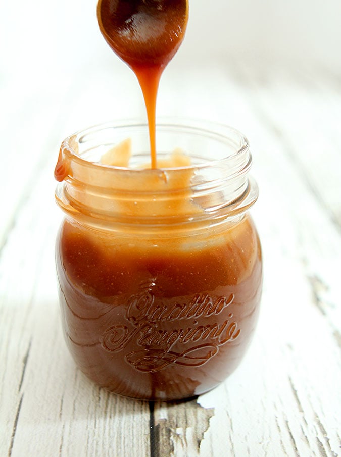 The Best Caramel Sauce Has Bourbon