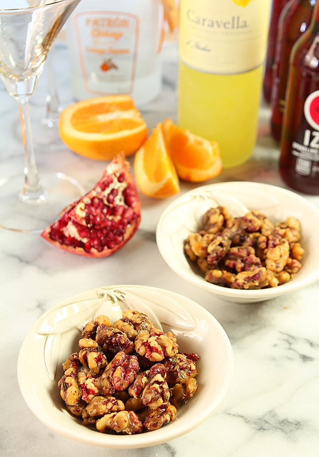 Brown Sugar, Rosemary and Cayenne Walnuts