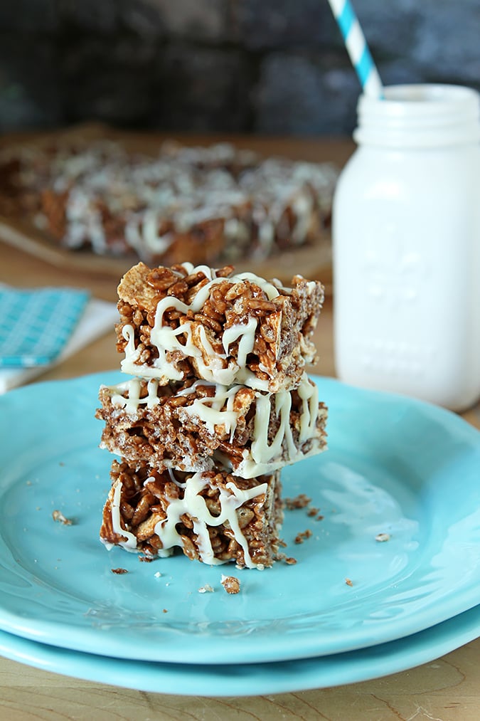 Cappucino Rice Krispie Treats