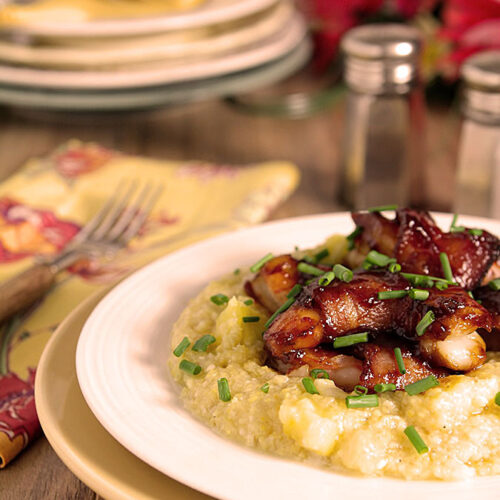 Caribbean Shrimp and Grits