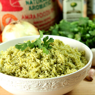 Cilantro Serrano Rice