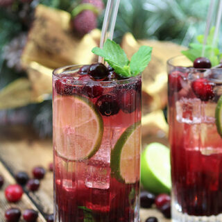 Cranberry Sauce Mojito