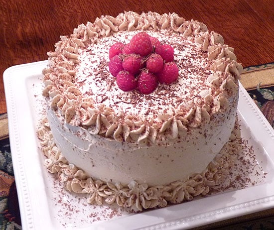 Espresso Chocolate Cake with Mascarpone Frosting