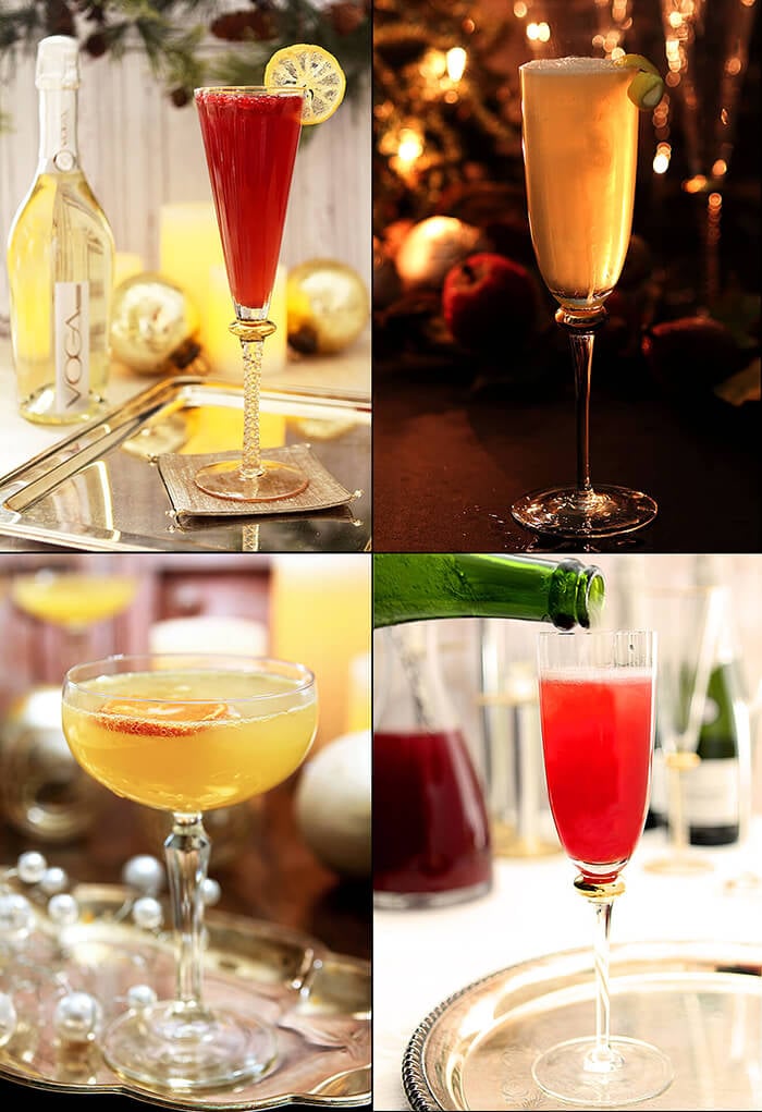 Favorite Champagne Cocktails for Celebrating Compilation