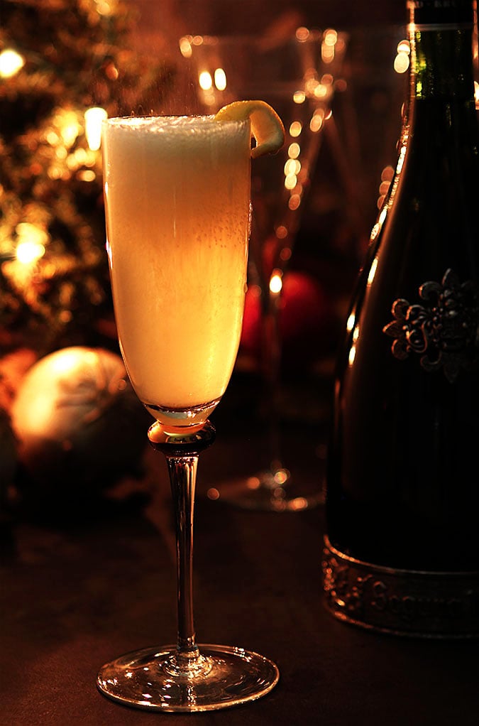 French 75 Champagne Cocktail