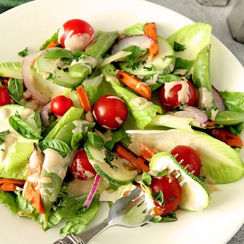 The French Laundry Salad with Mustard Vinaigrette