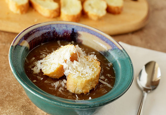 French Onion Soup - Italian Style