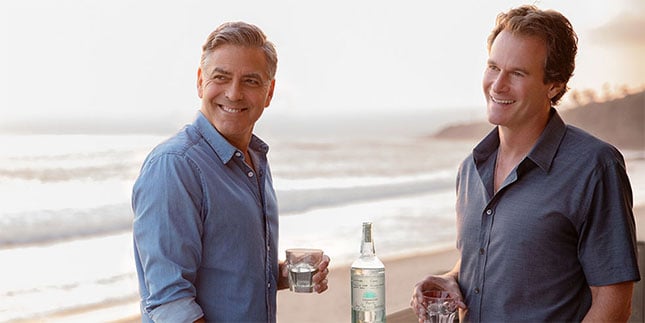 George Clooney and Rande Gerber