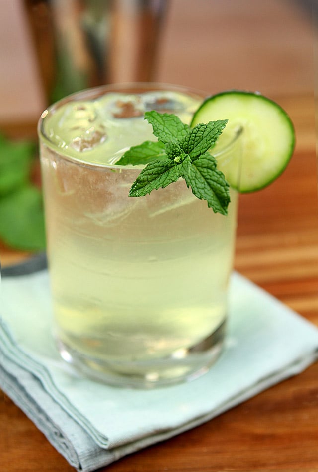 The Kitty Burke - Gin, Triple Sec, Cucumber and Mint