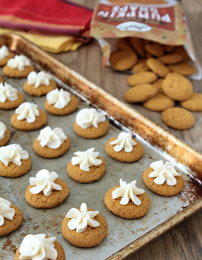 Pumpkin Spice Gingerbread Cookies