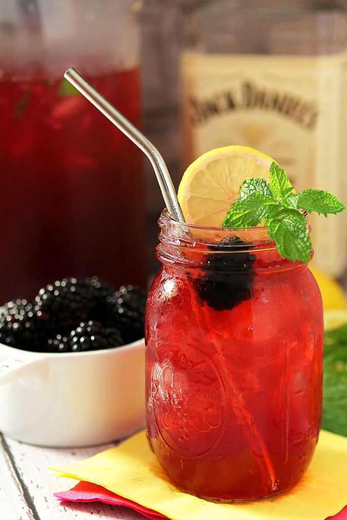 Jack Honey Sweetened Blackberry Tea