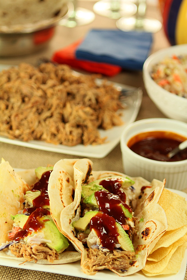 Slow Cooker Kalua Pork Tacos