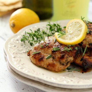 Limoncello Chicken Thighs | @everydayum