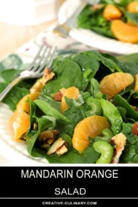 Mandarin Orange Salad with Candied Almonds