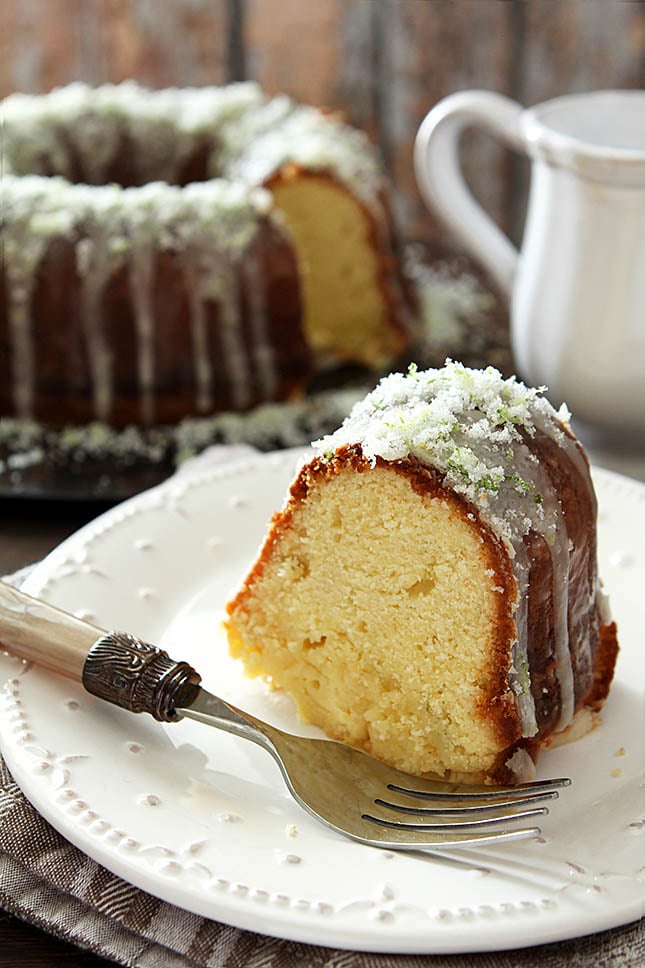 Margarita Pound Cake from @everydayum