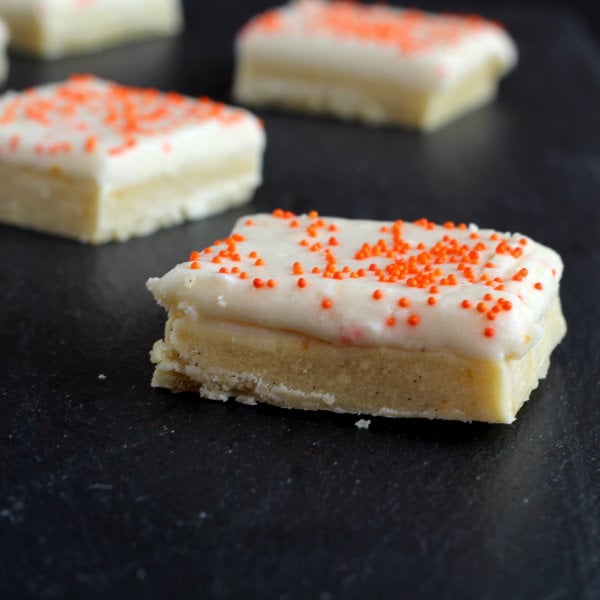 Orange Creamsicle Cookie Bars