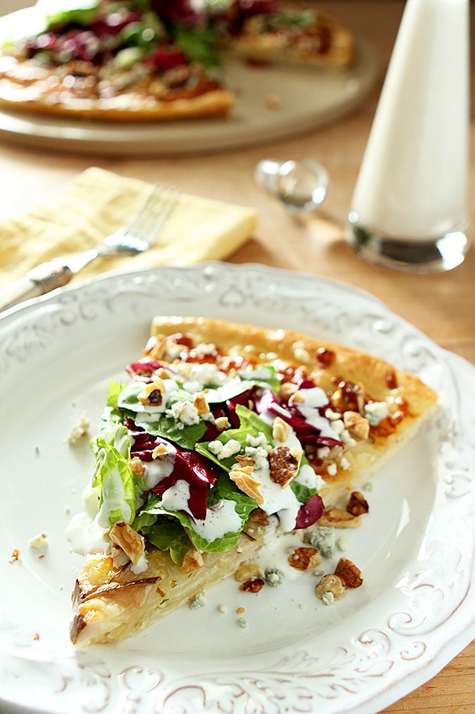 Pear, Gorgonzola and Hazelnut Pizza