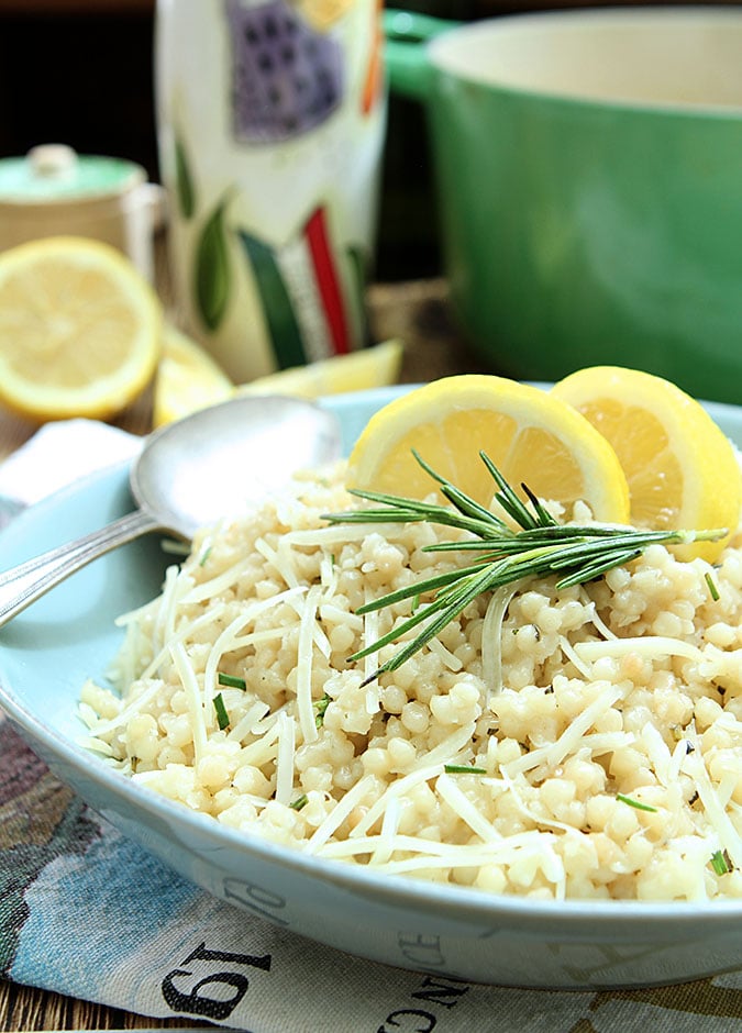 Rosemary and Parmesan Couscous