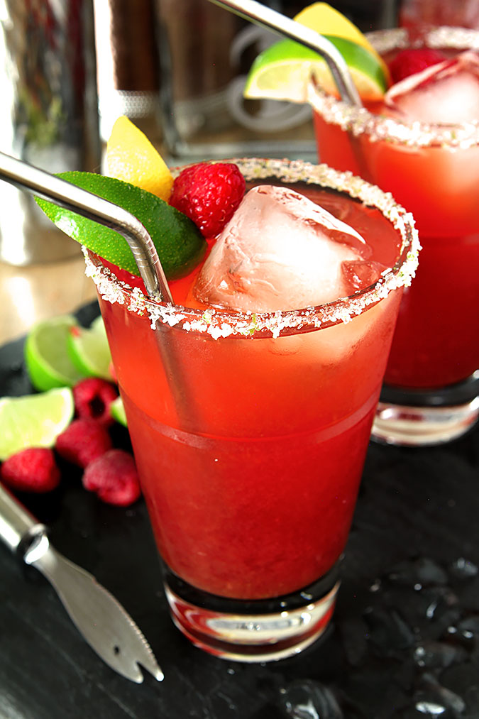 Raspberry Iced Tea Margarita