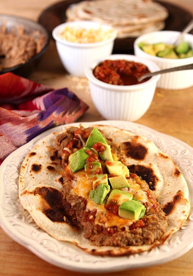 Garlicky Homemade Re-Fried Beans | 