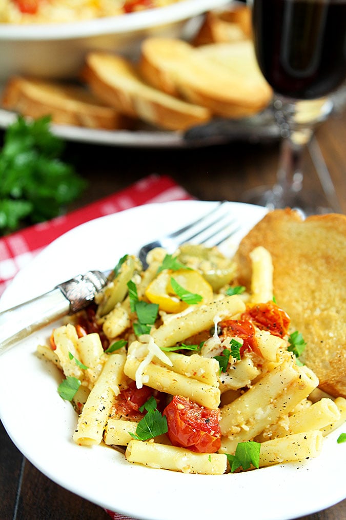 Roasted Tomato Pasta