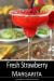 Fresh Strawberry Margarita Cocktail PIN