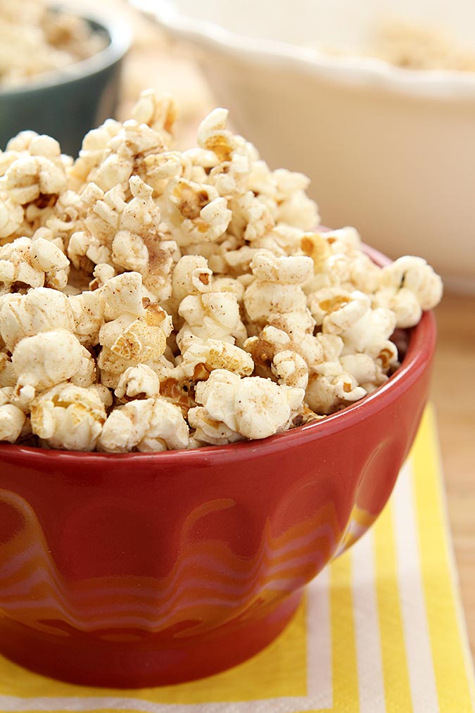 Sugar and Pumpkin Spice Popcorn