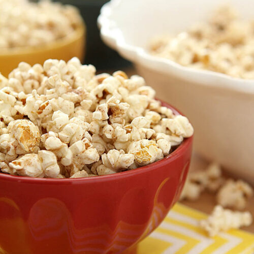 Sugar and Pumpkin Spice Popcorn