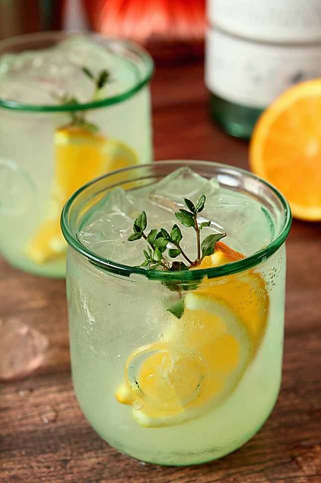 Lemon Thyme Collins