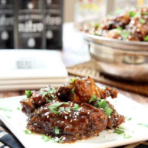 Sweet and Sticky Chicken Wings