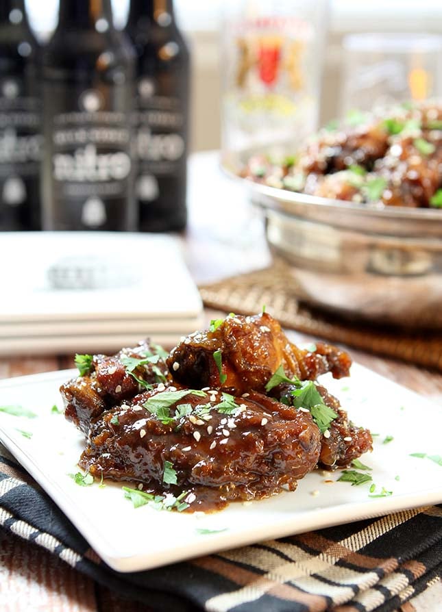 Sweet and Sticky Chicken Wings