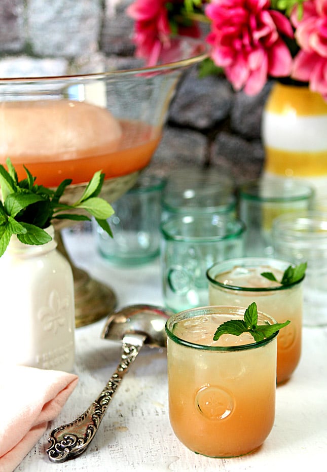 Texas Bourbon Grapefruit Punch