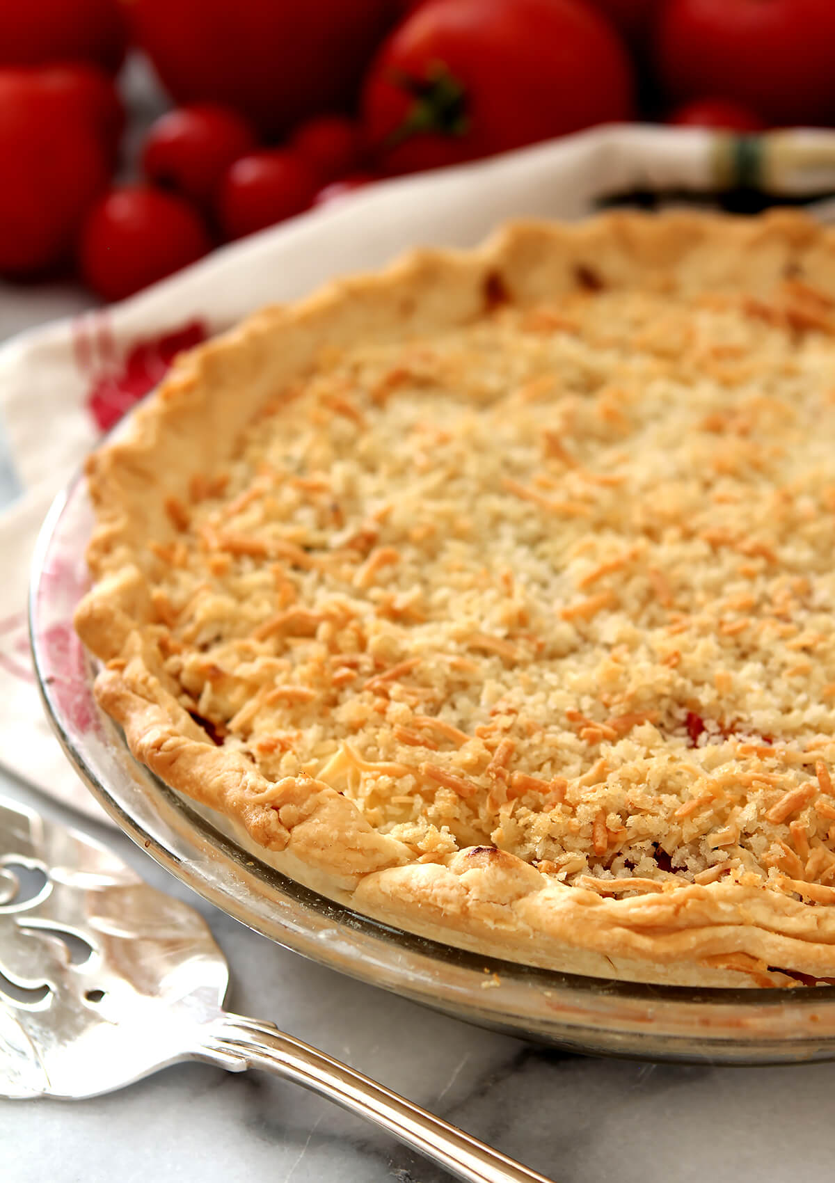 Whole Fresh Summer Tomato Pie