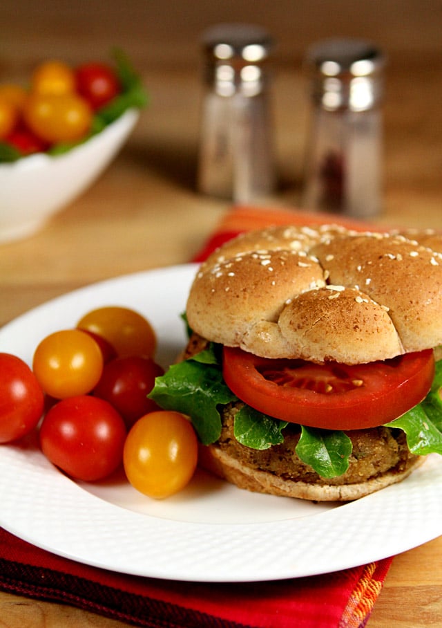 Tuna, Tarragon and Dijon Mustard Burger