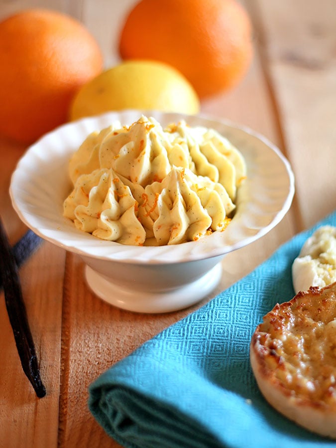 Citrus and Vanilla Bean Butter